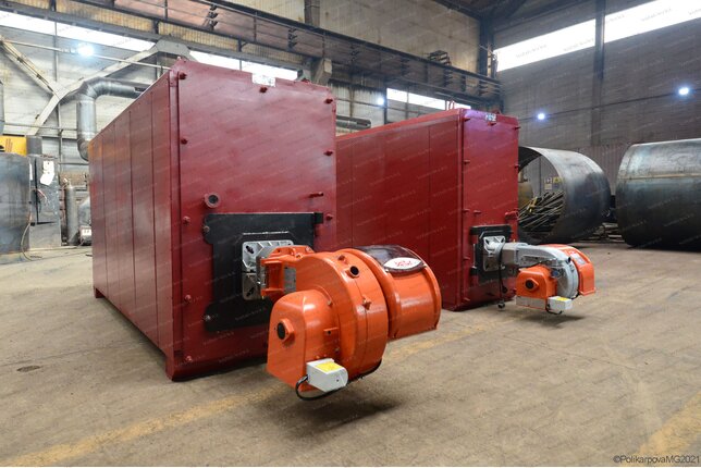 Котлы на мазуте 2.2 МВт водогрейные