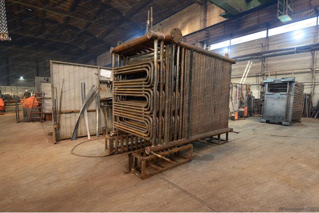 Котел 200 кВт на дровах - изготовление