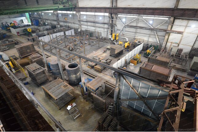 Котлы 900 кВт на дровах - производство