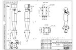 Чертеж циклона ЦН-15-700-1УП